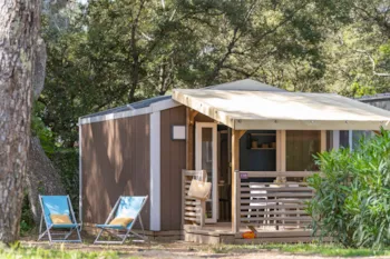 Mietunterkunft - Cottage Ile D'or 18M² 1 Schlafzimmer - Klimaangle **** - YELLOH! VILLAGE - Camping Plage du Dramont