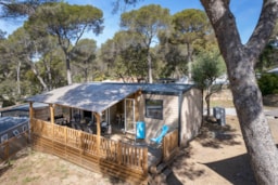 Accommodation - Cottage Belvédère 3 Bedroom - Air-Conditioning Premium - YELLOH! VILLAGE - Camping Plage du Dramont