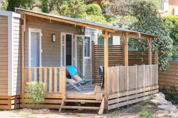 Mietunterkunft - Cottage 2 Zimmer - 2 Badezimmer - Klimaanlage Premium - YELLOH! VILLAGE - Camping Plage du Dramont