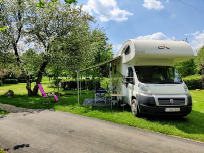 Pitch for tent, caravan or camper incl. power supply — 4