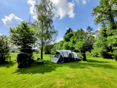 Pitch for tent, caravan or camper incl. power supply — 5