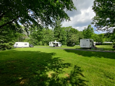 Pitch for tent, caravan or camper incl. power supply — 7
