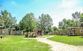 Mietunterkunft - Chalet Luxus - Camping Wedderbergen