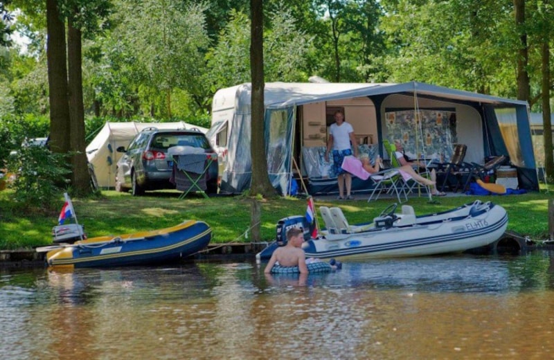 Komfortplatz am wasser