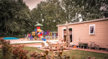 Mietunterkunft - Chalet Komfort - Camping Wedderbergen
