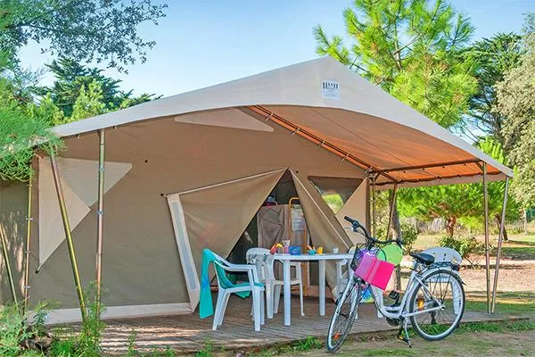 Mietunterkunft - Zelt 2 Zimmer - T5p2 - Camping Marvilla Parks - La Côte Sauvage
