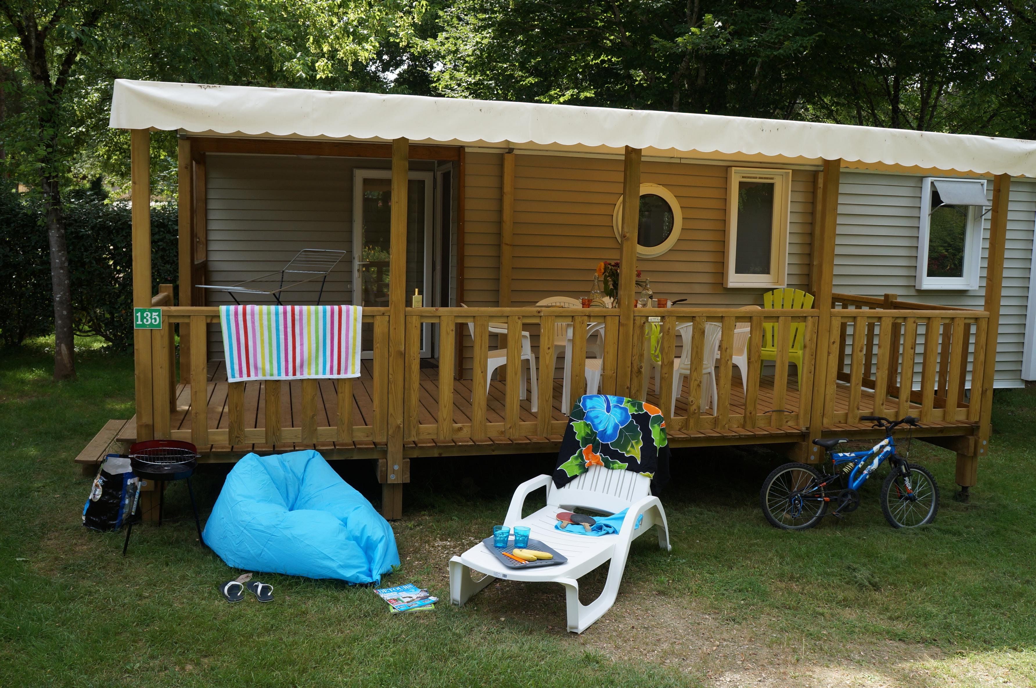 Accommodation - Mobile-Home Sarlat - Domaine Des Chênes Verts