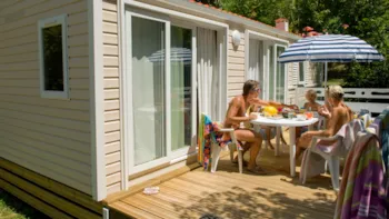 Location - Mobil Home Cottage Riviera - Domaine de l'Eglantière