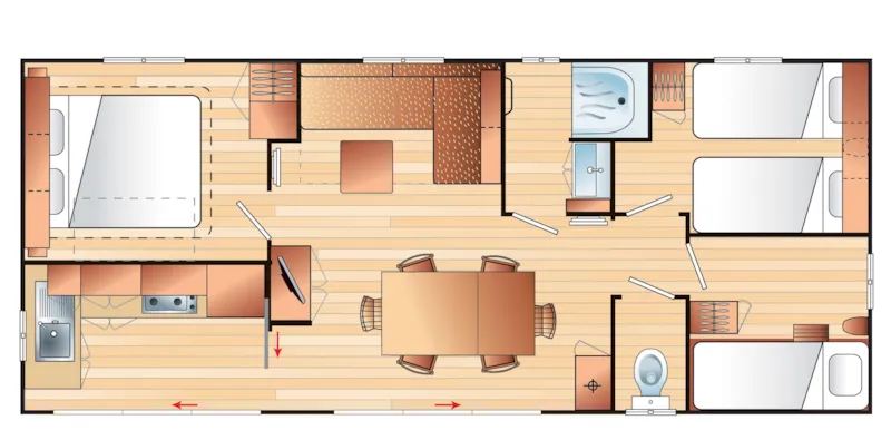Mobil Home Cottage Riviera