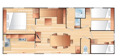 Mobilhome Cottage Riviera