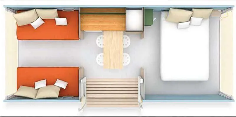 Tente Coco Menthe (Sans Sanitaires)