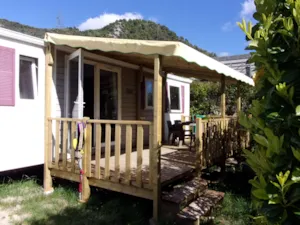  - Mobil-home 2 chambres (de 24 à 27 m² dont terrasse de 11m²) - Fontaine d'Annibal