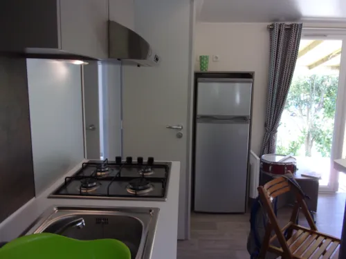 Location - Mobil-Home 2 Chambres (De 24 À 27 M² Dont Terrasse De 11M²) - image n°2 - Fontaine d'Annibal