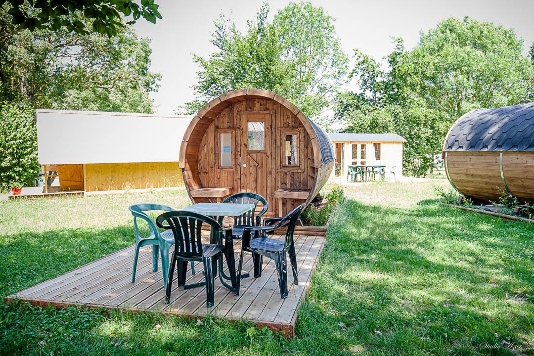 Accommodation - Barrel Happy - Camping de Tournus