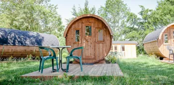 Mietunterkunft - Fass Seppl - Camping de Tournus