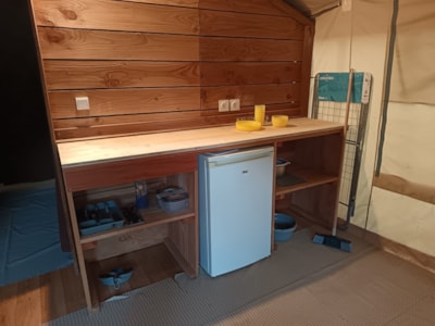 Furnished tent 5 persons
