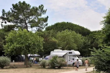 Kampeerplaats(en) - Confort+ Standplaats (1 Tent, Caravan Of Camper / 1 Auto / Elektriciteit 10A) - Flower Camping Le Bel Air
