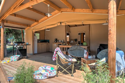 Ecolodge Cotton Comfort 32 m² - 2 bedrooms - terrace 11m² + TV — 3