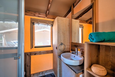 Ecolodge Cotton Comfort 32 m² - 2 bedrooms - terrace 11m² + TV — 9