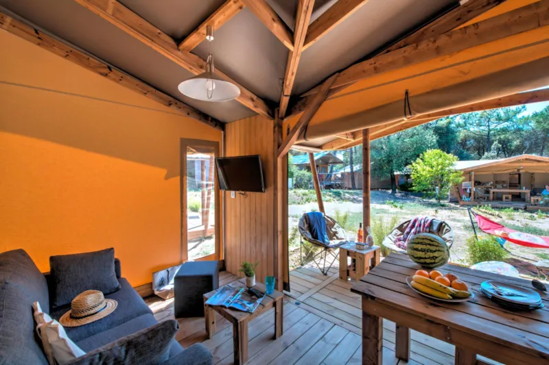 Ecolodge Cotton Confort 35M² - 3 Chambres - Terrasse Couverte De 11M² + Tv