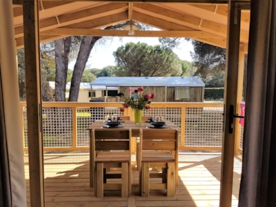 Cosyflower Premium 38m² - 2 bedrooms + TV + sheets + towels + 11m² semi-covered terrace — 2