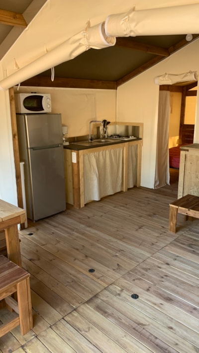 Freeflower Standard 37m² with 2 bedrooms - without toilet blocks - terrace 8m² — 4