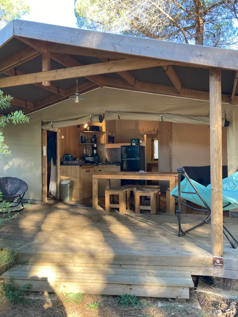 Ecolodge Cotton Confort 35M² - 3 Chambres - Terrasse Couverte De 11M² + Tv