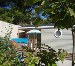 Huuraccommodatie(s) - Stacaravan 27M² - 2 Kamers + Airconditioning - Camping Les Mouettes