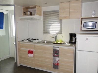 Mobile-home 27m² - 2 bedrooms + air-conditioning