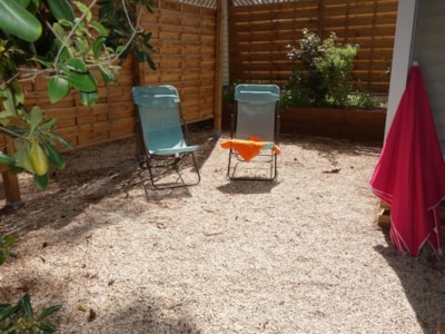 Mobile home ~20m²  - 1 bedroom + air-conditioning