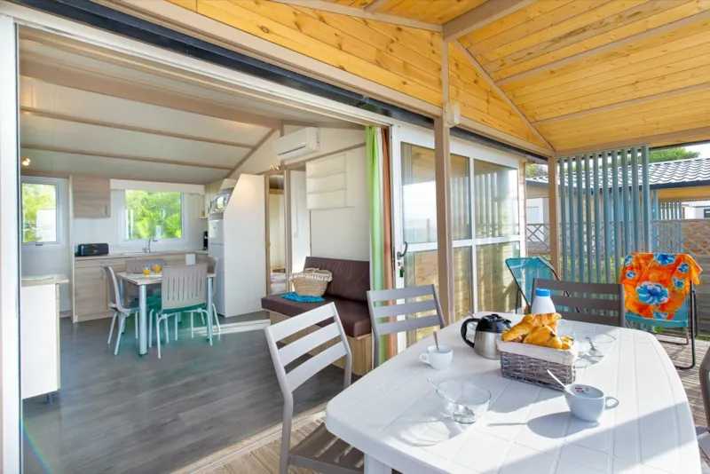 Chalet Face À La Mer ~32M² - 3 Chambres + Climatisation