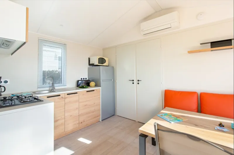 Mobil-Home ~28M² - Vue Partielle Mer - 2 Chambres + Climatisation