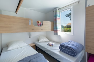 Mobile-home ~27m² - 2 bedrooms + air-conditioning