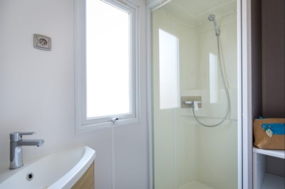 Mobile-home ~27m² - 2 bedrooms + air-conditioning