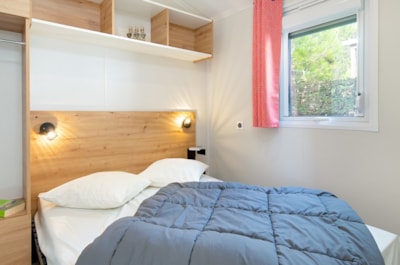 Mobile home ~28m² - Seaview - 2 bedrooms + air-conditioning