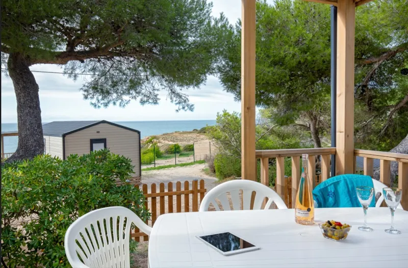 Mobil-Home ~28M² - Vue Mer - 2 Chambres + Climatisation
