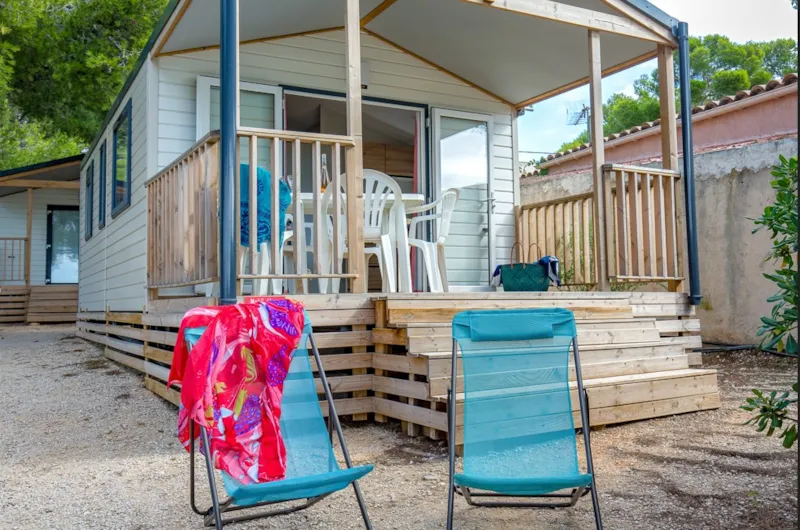 Mobil-Home ~28M² - Vue Mer - 2 Chambres + Climatisation