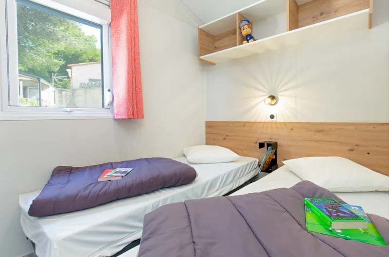 Mobil-Home ~27 M²  Privilege - Face À La Mer - 2 Chambres + Climatisation