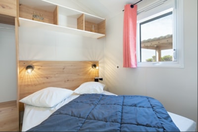 Mobile home ~27 m² PRIVILEGE - Facing the sea - 2 bedrooms + air-conditioning