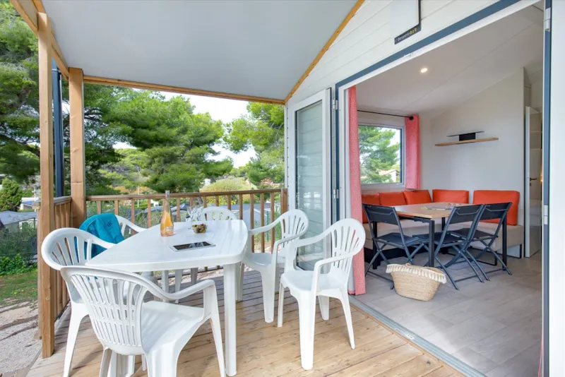 Mobil-Home ~28M² - Vue Mer - 2 Chambres + Climatisation