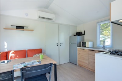 Mobile-home 27m² - 2 bedrooms + air-conditioning