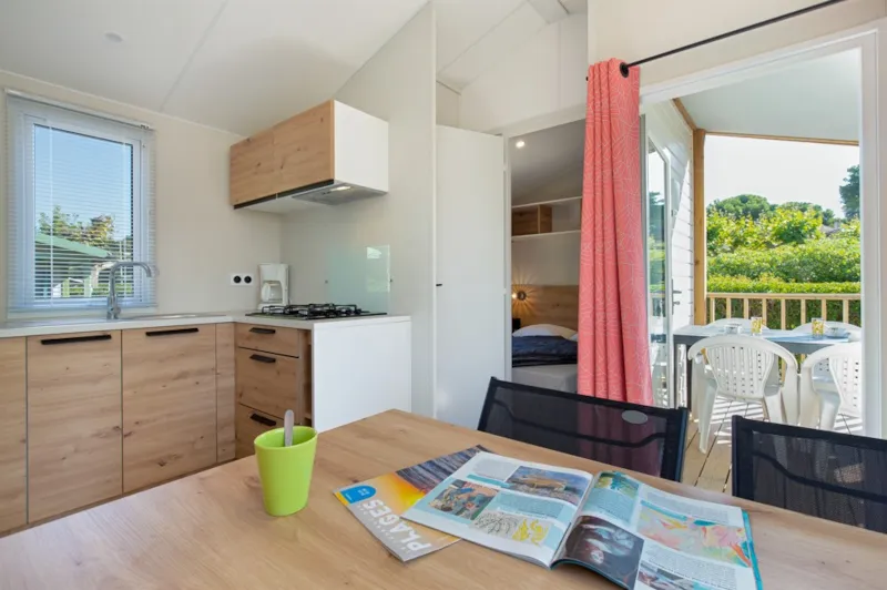 Mobil-Home 27M² 2 Chambres + Climatisation