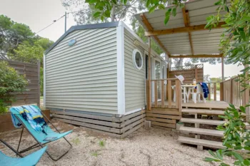 Accommodation - Mobile Home ~20M²  - 1 Bedroom + Air-Conditioning - Camping Les Mouettes