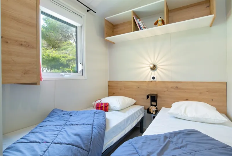Mobil-Home ~32M² Face À La Mer - 3 Chambres + Climatisation
