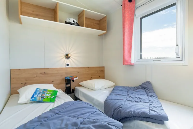 Mobil-Home ~32M² Face À La Mer - 3 Chambres + Climatisation