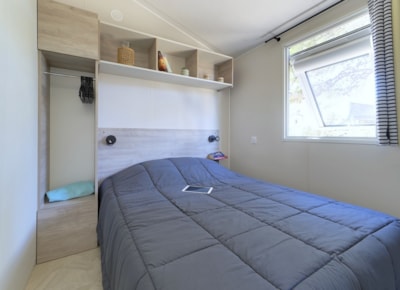 Mobile home ~28m² - PREMIUM - Seaview - 2 bedrooms + air-conditioning