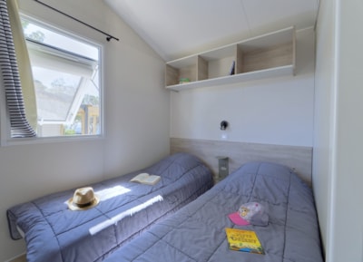 Mobile home ~28m² - PREMIUM - Seaview - 2 bedrooms + air-conditioning
