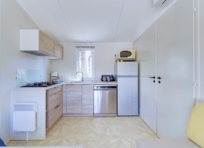 Mobile home ~28m² - PREMIUM - Seaview - 2 bedrooms + air-conditioning