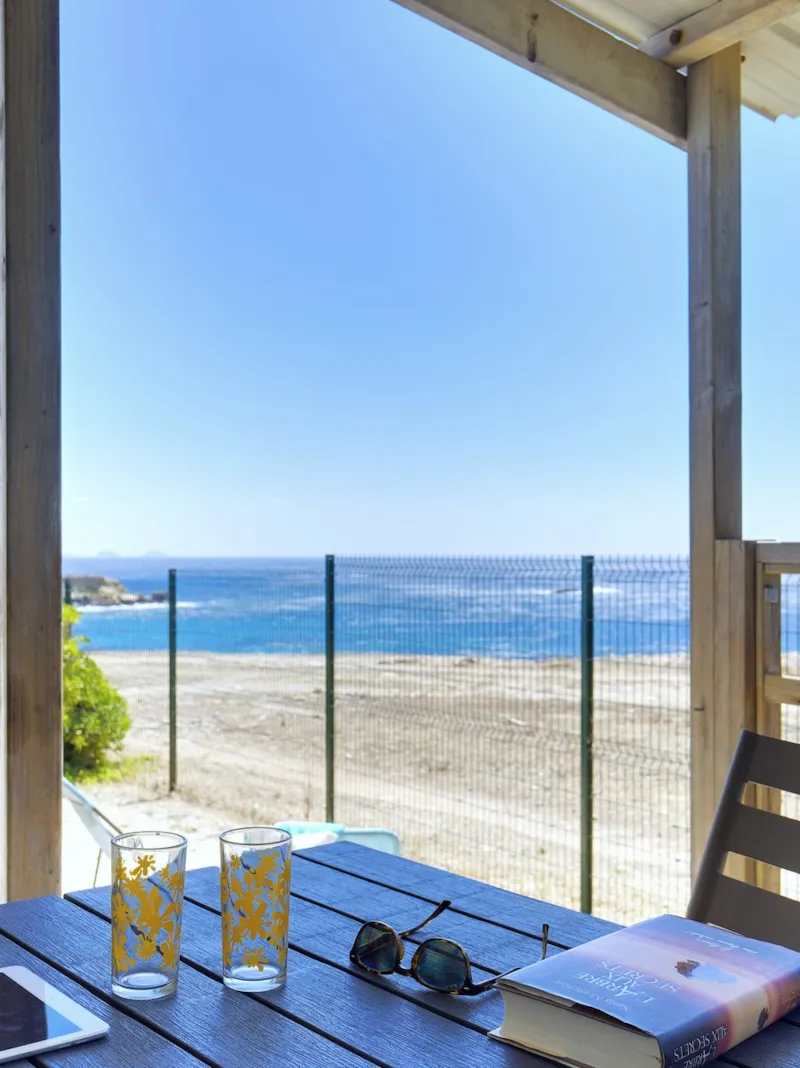 Mobil-Home ~32M² Face À La Mer - 3 Chambres + Climatisation