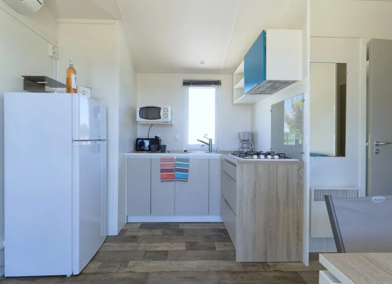 Mobil-Home ~32M² Face À La Mer - 3 Chambres + Climatisation